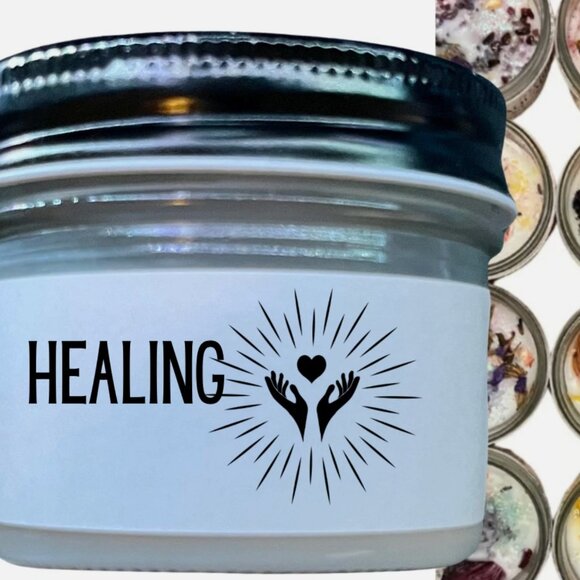 Healing Manifestation Healing Intention Candle HEALING CANDLE FOR GRIEF, LOSS - Picture 1 of 2
